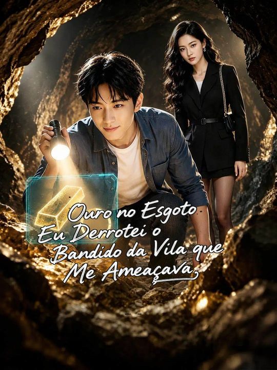 Ouro no Esgoto: Eu Derrotei o Bandido da Vila que Me Ameaçava cover art