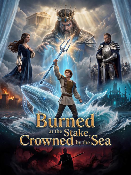 Burned at the Stake, Crowned by the Sea cover art