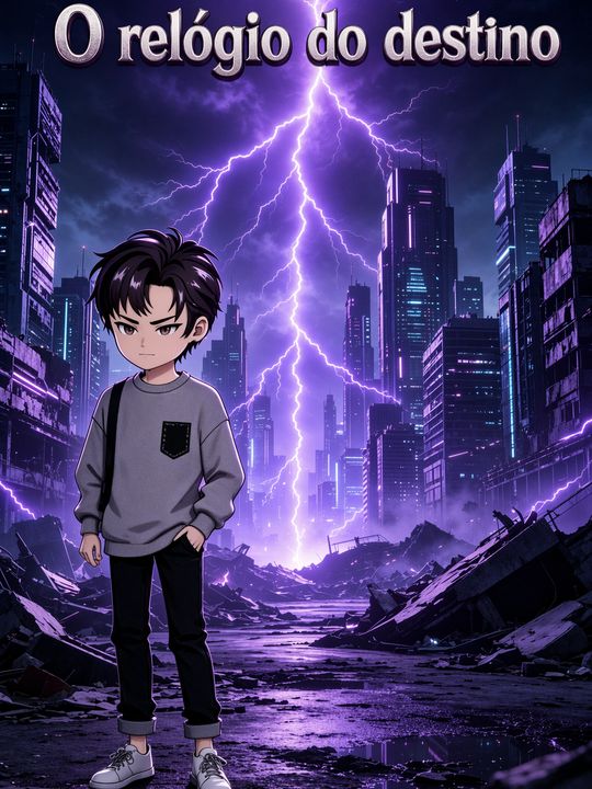 O relógio do destino cover art